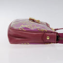 LOUIS VUITTON Monogram Charm Pochette Accessoires Fuchsia M95160 LV Auth 125630V-3