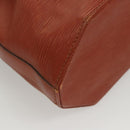 LOUIS VUITTON Epi Sac Depaule GM Shoulder Bag Brown M80193 LV Auth 125631-9