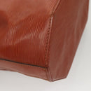 LOUIS VUITTON Epi Sac Depaule GM Shoulder Bag Brown M80193 LV Auth 125631-15