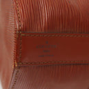 LOUIS VUITTON Epi Sac Depaule GM Shoulder Bag Brown M80193 LV Auth 125631-17