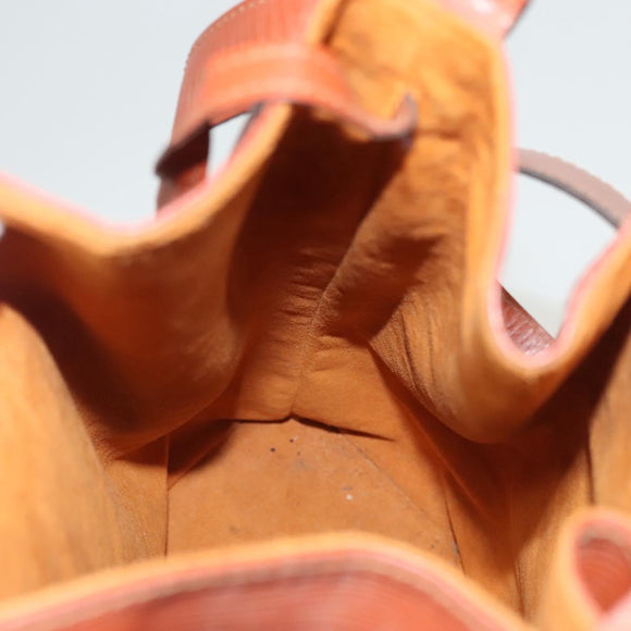 LOUIS VUITTON Epi Sac Depaule GM Shoulder Bag Brown M80193 LV Auth 125631