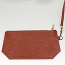 LOUIS VUITTON Epi Sac Depaule GM Shoulder Bag Brown M80193 LV Auth 125631-21