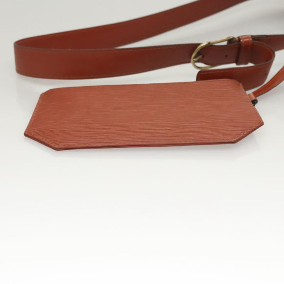 LOUIS VUITTON Epi Sac Depaule GM Shoulder Bag Brown M80193 LV Auth 125631