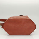LOUIS VUITTON Epi Sac Depaule GM Shoulder Bag Brown M80193 LV Auth 125631-5
