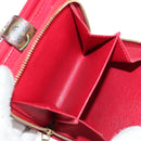 LOUIS VUITTON Monogram Cherry Compact Zip Bifold Wallet M95005 LV Auth 125635V-19