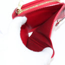 LOUIS VUITTON Monogram Cherry Compact Zip Bifold Wallet M95005 LV Auth 125635V-21