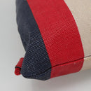 GUCCI Web Sherry Line Backpack Canvas Red Blue 473872 Auth 125637-13