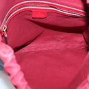 GUCCI Web Sherry Line Backpack Canvas Red Blue 473872 Auth 125637-11
