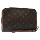 LOUIS VUITTON Monogram Orsay Clutch Bag M51790 LV Auth 125641-1