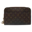 LOUIS VUITTON Monogram Orsay Clutch Bag M51790 LV Auth 125641-2
