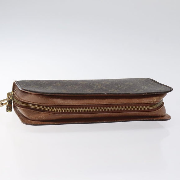 LOUIS VUITTON Monogram Orsay Clutch Bag M51790 LV Auth 125641