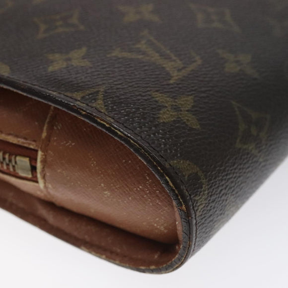 LOUIS VUITTON Monogram Orsay Clutch Bag M51790 LV Auth 125641