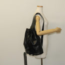 LOUIS VUITTON Epi Sac A Dos Shoulder Bag Black M80153 LV Auth 125647-24