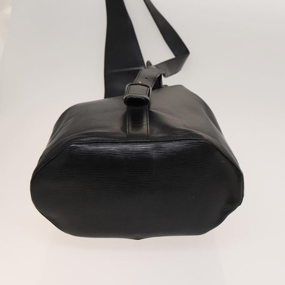 LOUIS VUITTON Epi Sac A Dos Shoulder Bag Black M80153 LV Auth 125647