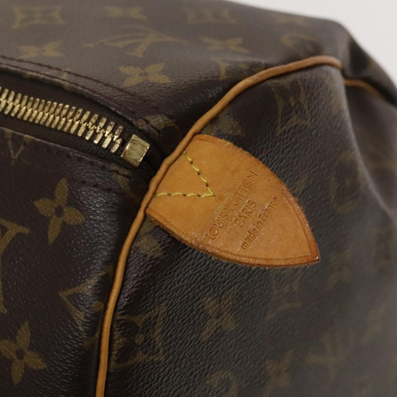 LOUIS VUITTON Monogram Keepall 55 Boston Bag M41424 LV Auth 125651