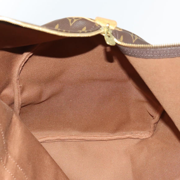 LOUIS VUITTON Monogram Keepall 55 Boston Bag M41424 LV Auth 125651