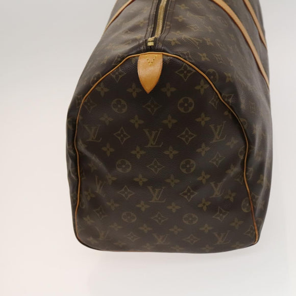 LOUIS VUITTON Monogram Keepall 55 Boston Bag M41424 LV Auth 125651