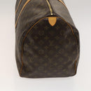 LOUIS VUITTON Monogram Keepall 55 Boston Bag M41424 LV Auth 125651-4