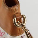 LOUIS VUITTON Monogram Multicolor Judy MM Bag 2Way White M40255 LV Auth 125654-19