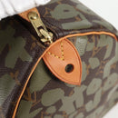 LOUIS VUITTON Monogram Graffiti Speedy 30 Bag Green Khaki M92194 Auth 125656AV-20
