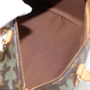 LOUIS VUITTON Monogram Graffiti Speedy 30 Bag Green Khaki M92194 Auth 125656AV-9