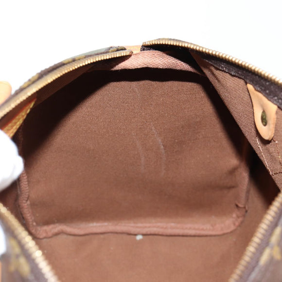 LOUIS VUITTON Monogram Graffiti Speedy 30 Bag Green Khaki M92194 Auth 125656AV