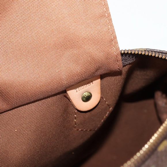 LOUIS VUITTON Monogram Graffiti Speedy 30 Bag Green Khaki M92194 Auth 125656AV