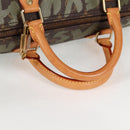 LOUIS VUITTON Monogram Graffiti Speedy 30 Bag Green Khaki M92194 Auth 125656AV-7