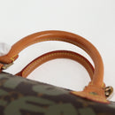 LOUIS VUITTON Monogram Graffiti Speedy 30 Bag Green Khaki M92194 Auth 125656AV-8