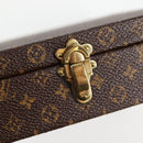 LOUIS VUITTON Monogram Jewelry case Jewelry Box LV Auth 125659SAV-8