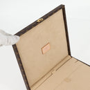 LOUIS VUITTON Monogram Jewelry case Jewelry Box LV Auth 125659SAV-9