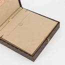 LOUIS VUITTON Monogram Jewelry case Jewelry Box LV Auth 125659SAV-10