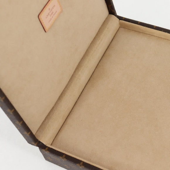 LOUIS VUITTON Monogram Jewelry case Jewelry Box LV Auth 125659AV