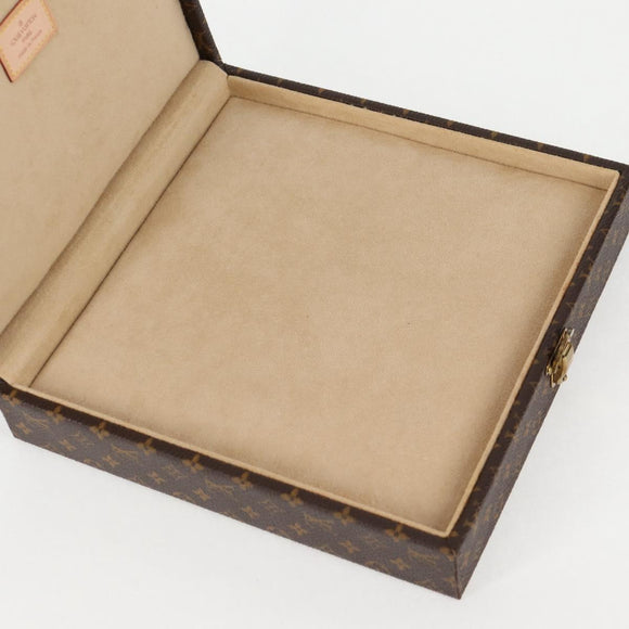 LOUIS VUITTON Monogram Jewelry case Jewelry Box LV Auth 125659AV