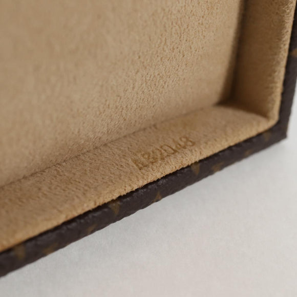 LOUIS VUITTON Monogram Jewelry case Jewelry Box LV Auth 125659AV