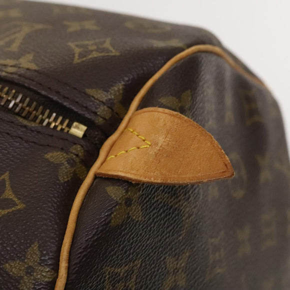 LOUIS VUITTON Monogram Keepall 60 Boston Bag M41422 LV Auth 125679