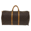 LOUIS VUITTON Monogram Keepall 60 Boston Bag M41422 LV Auth 125679-13