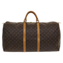 LOUIS VUITTON Monogram Keepall 60 Boston Bag M41422 LV Auth 125679-2