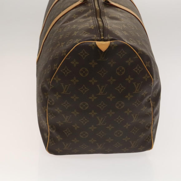 LOUIS VUITTON Monogram Keepall 60 Boston Bag M41422 LV Auth 125679