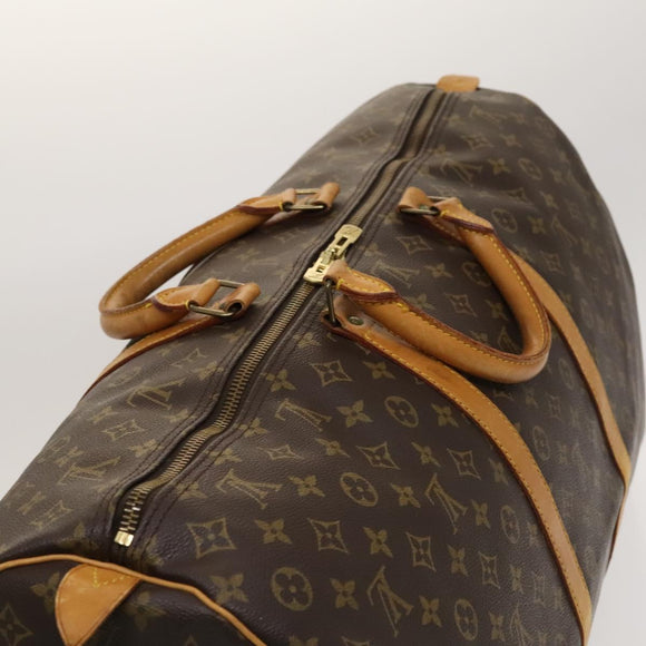 LOUIS VUITTON Monogram Keepall 60 Boston Bag M41422 LV Auth 125679