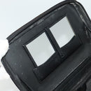 GUCCI Bamboo Hand Bag Leather 2way Black Gold 013 2122 2491 Auth 125704-14