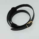 GUCCI Bamboo Hand Bag Leather 2way Black Gold 013 2122 2491 Auth 125704-21