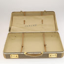 GUCCI Micro GG Supreme Attache case Hand Bag PVC Beige Auth 125708-10