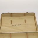 GUCCI Micro GG Supreme Attache case Hand Bag PVC Beige Auth 125708-19