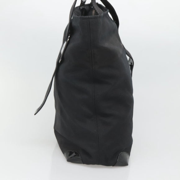 Salvatore Ferragamo Tote Bag Canvas Black Auth 125709