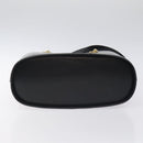 Salvatore Ferragamo Tote Bag Leather Black Gold Auth 125712-5