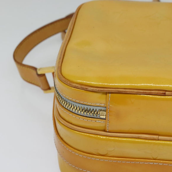 LOUIS VUITTON Monogram Vernis Wooster Shoulder Bag Gris M91036 LV Auth 125716