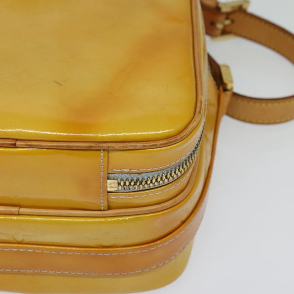 LOUIS VUITTON Monogram Vernis Wooster Shoulder Bag Gris M91036 LV Auth 125716