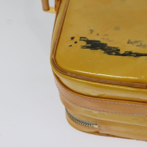 LOUIS VUITTON Monogram Vernis Wooster Shoulder Bag Gris M91036 LV Auth 125716