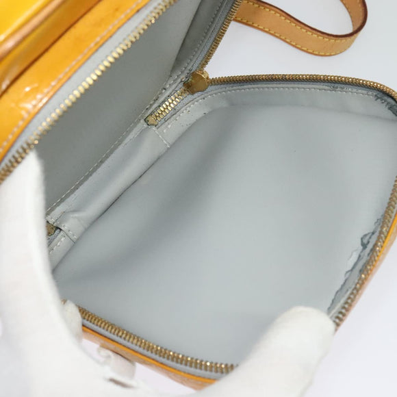 LOUIS VUITTON Monogram Vernis Wooster Shoulder Bag Gris M91036 LV Auth 125716